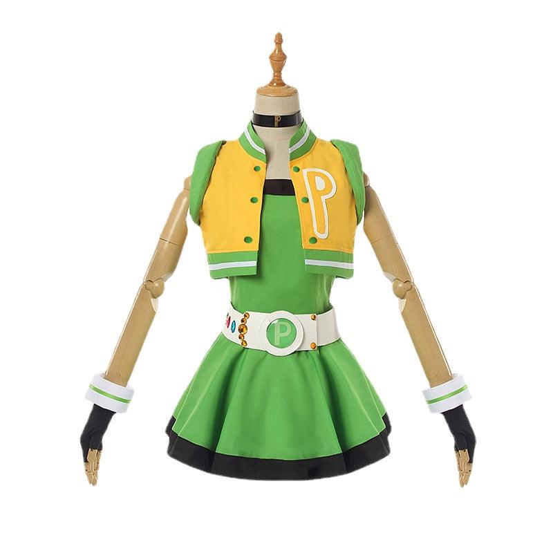 Buttercup Outfit The Powerpuff Girls Kaoru Matsubara Cosplay Costume