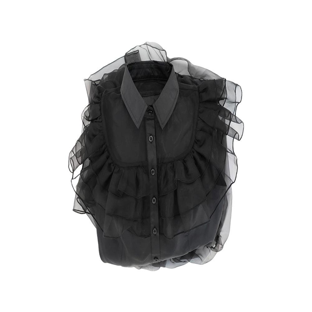 Wednesday Addams Black Dress Cosplay Costume Halloween Ball Dress