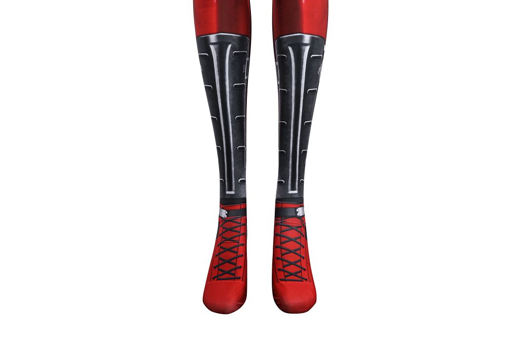 Lady Deadpool Female Deadpool Comic Edition Lycra Jumpsuit