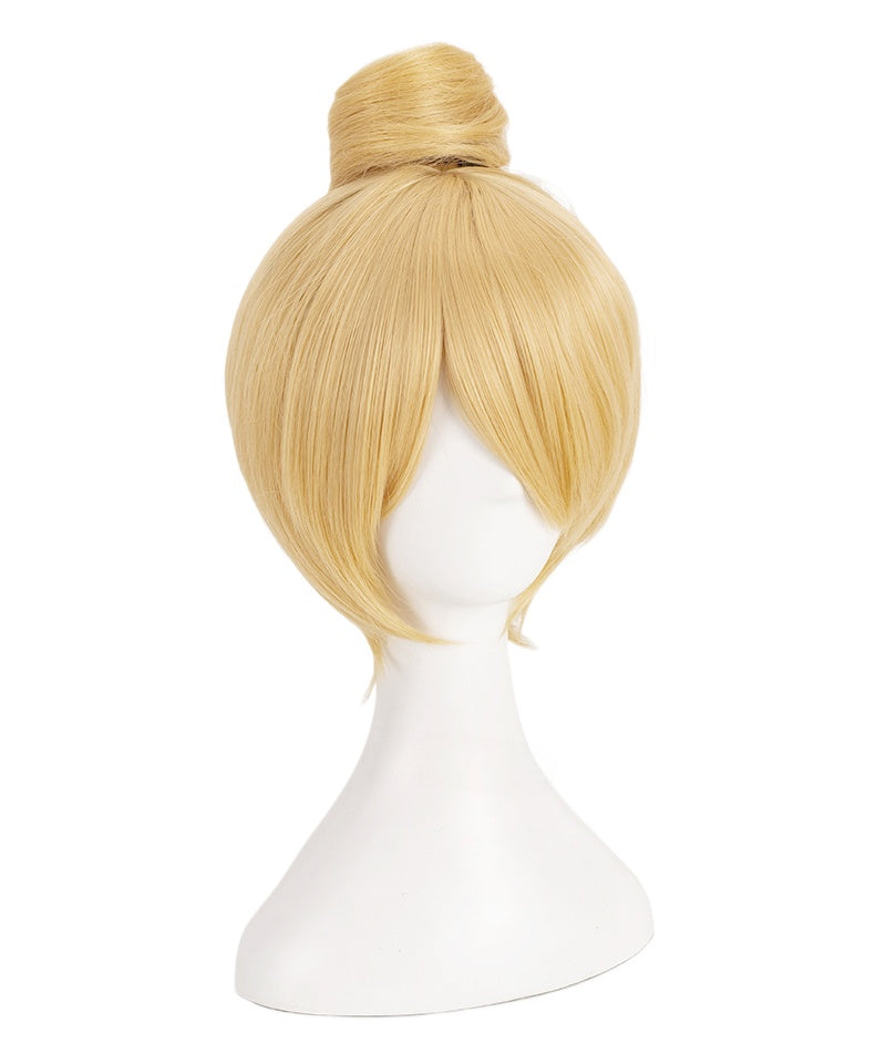 Tinker Bell Short Heat Resistant Blonde Style Cosplay Wig