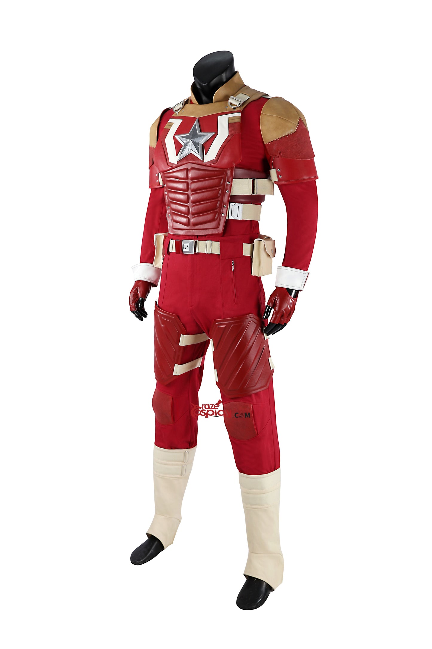 Red Guardian Cosplay Costume