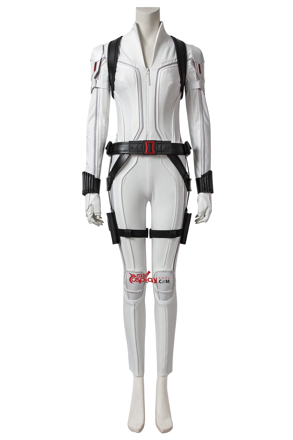 Natasha Romanoff  White Jumpsuit Cosplay Costume