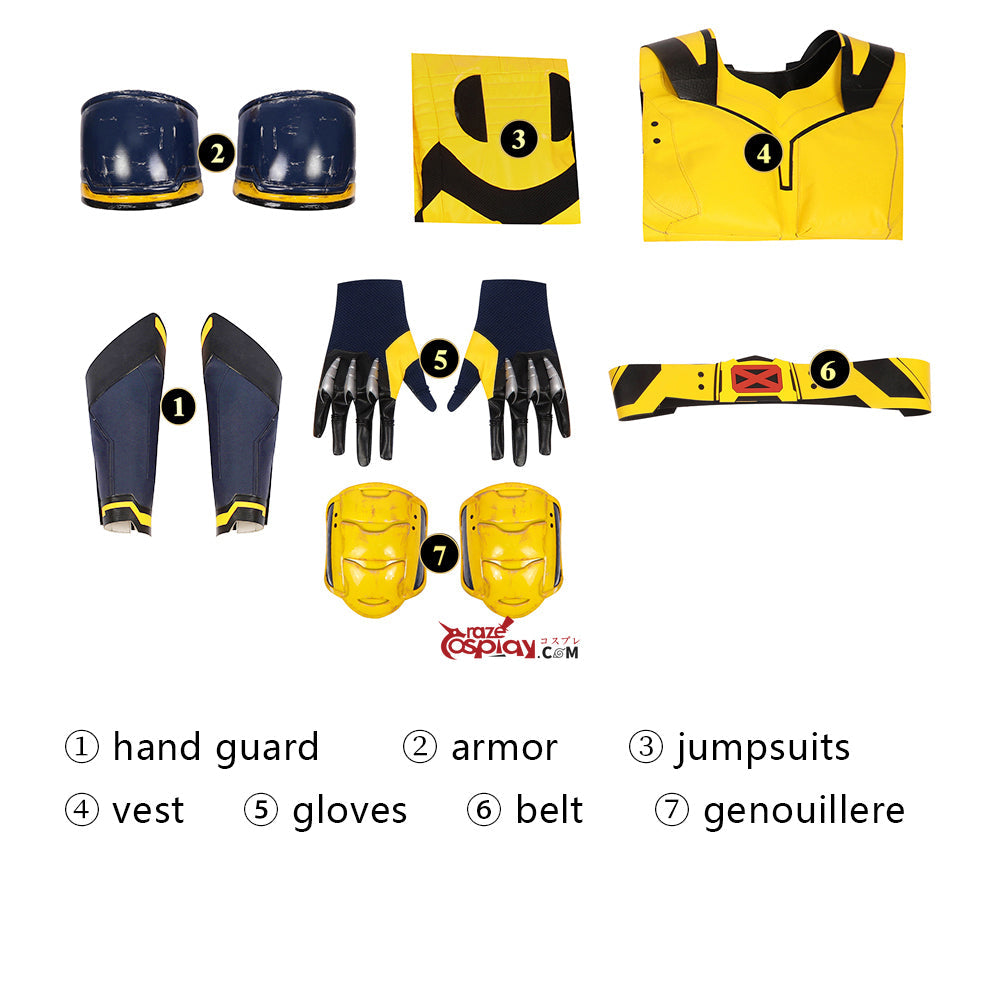 James Howlett Outfit Cosplay Costume