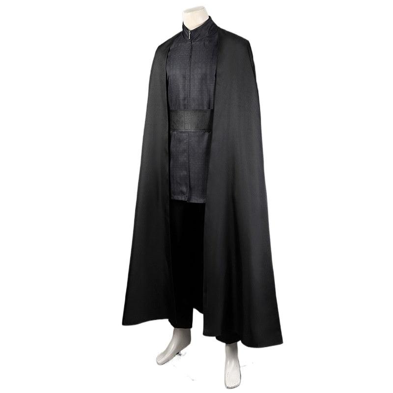 SW 8 The Last Jedi Kylo Ren Black Outfit Cosplay Costume