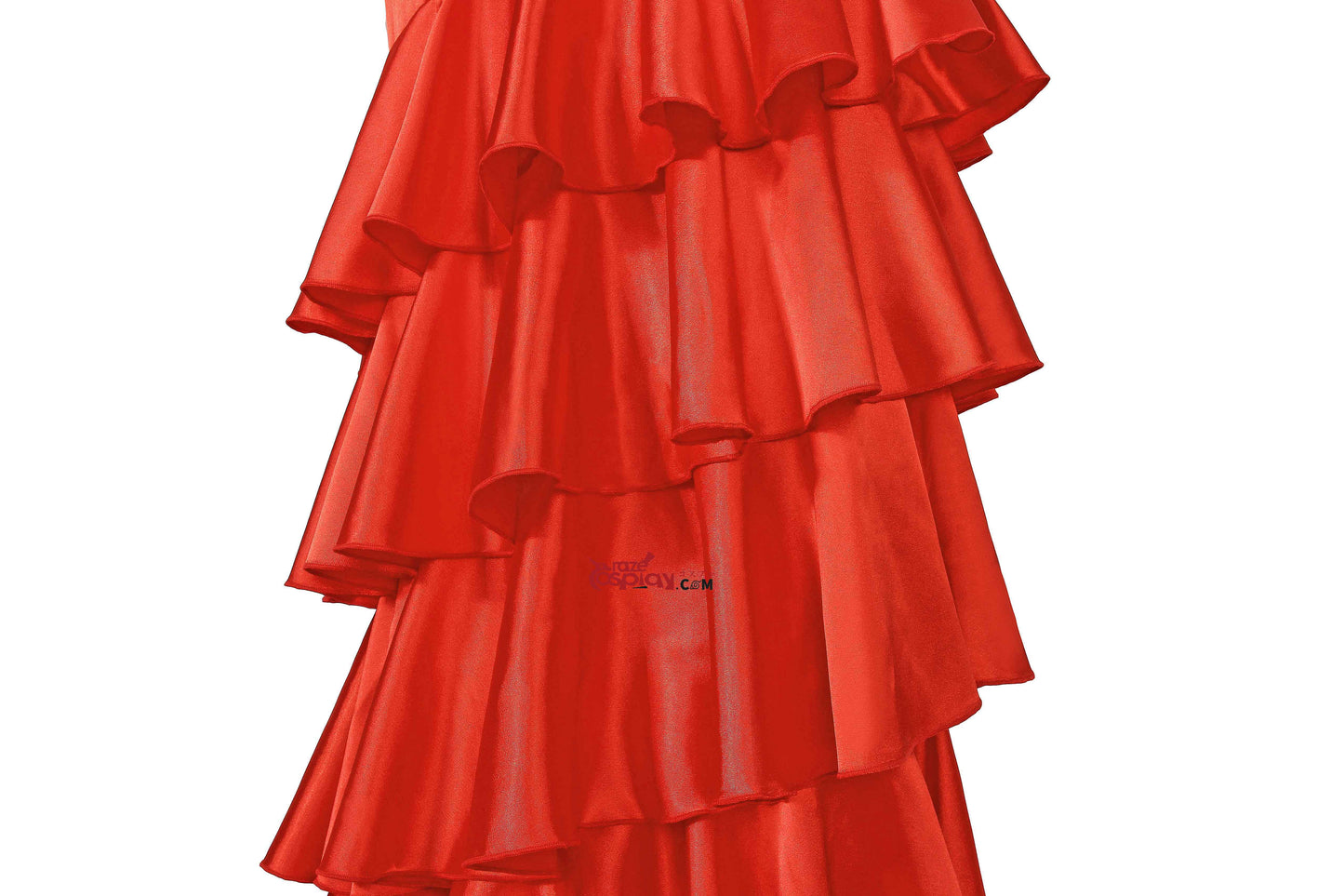 Aerith Gainsborough Red Dress Cosplay Costume