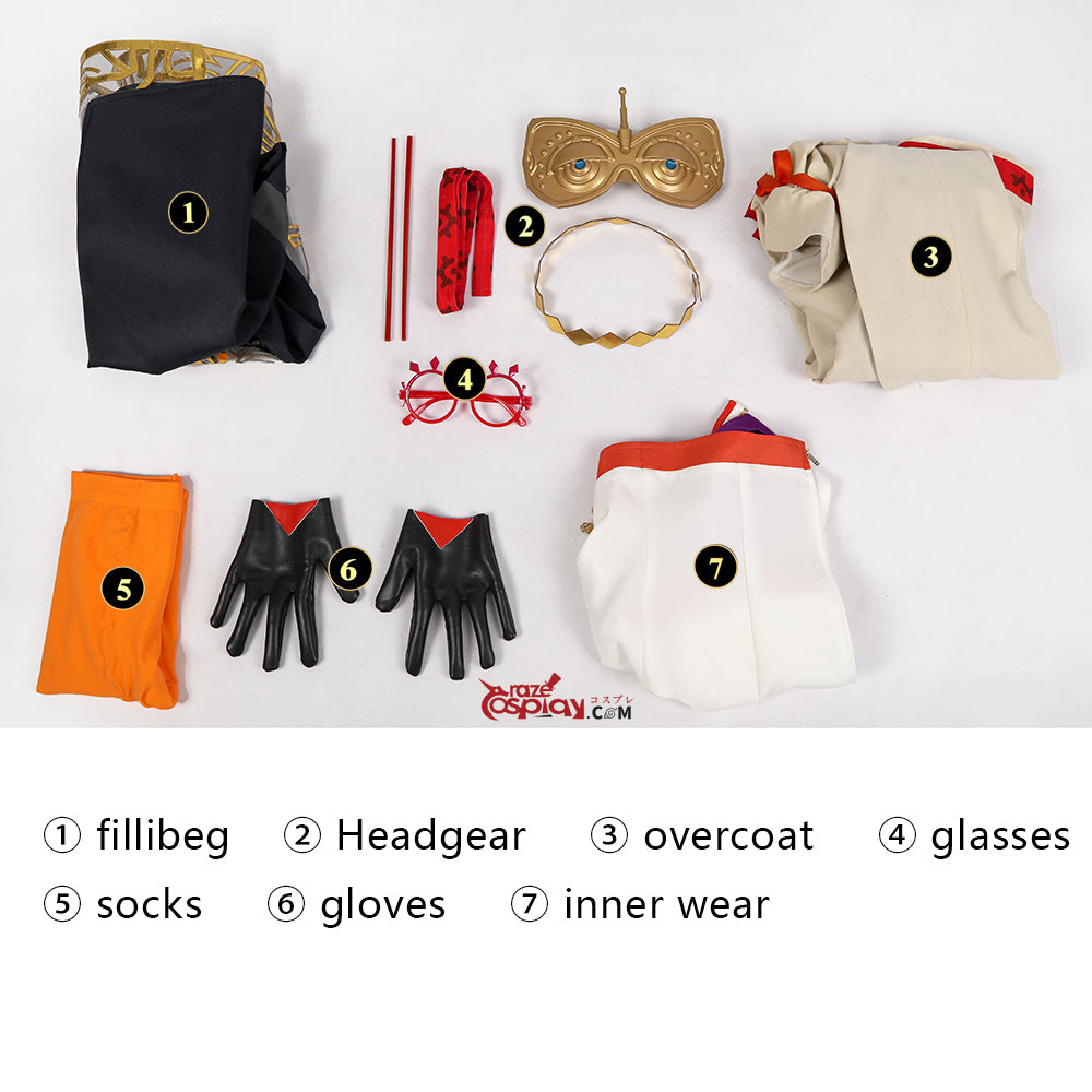 Zelda Purah Cosplay Costume