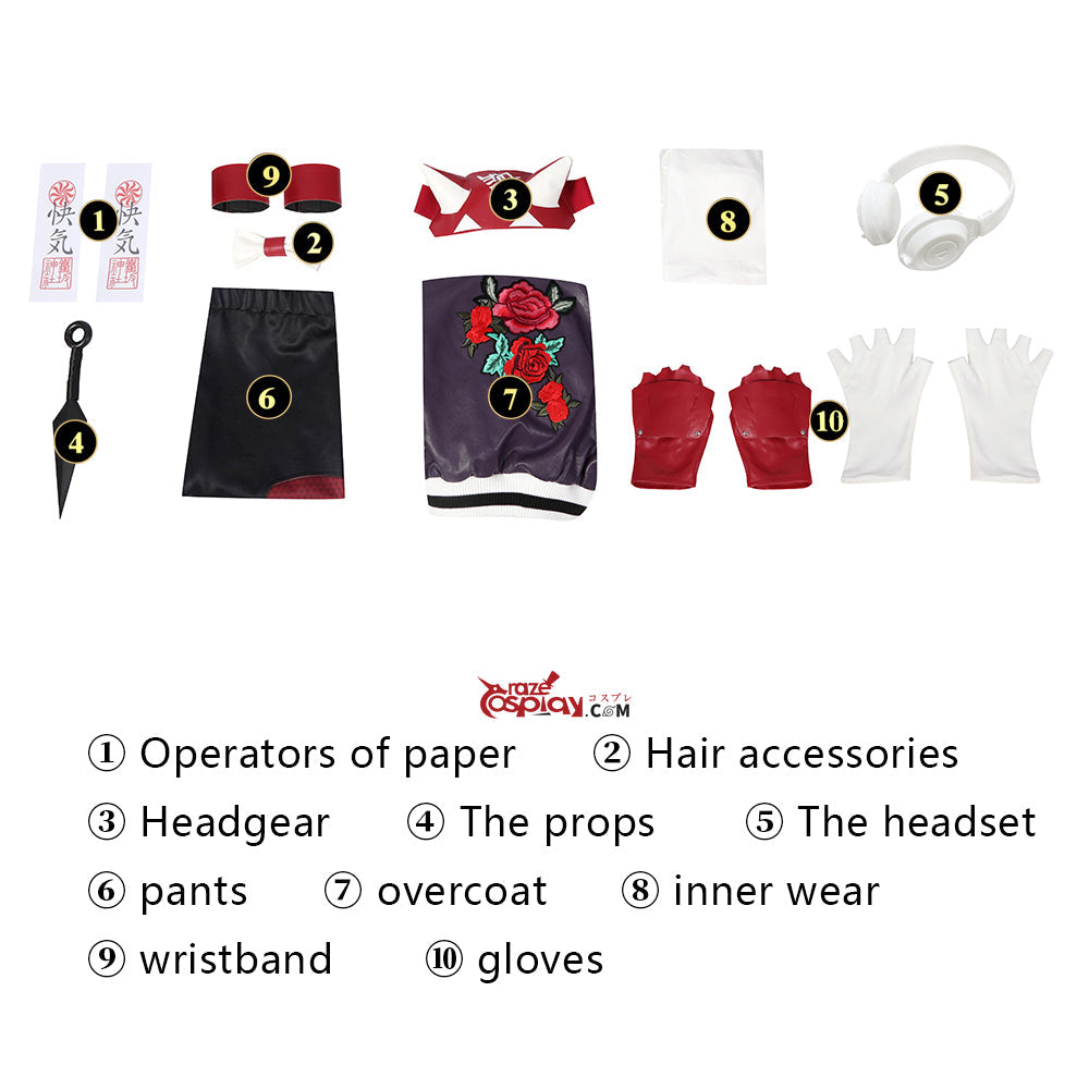 Kiriko Cosplay Costume