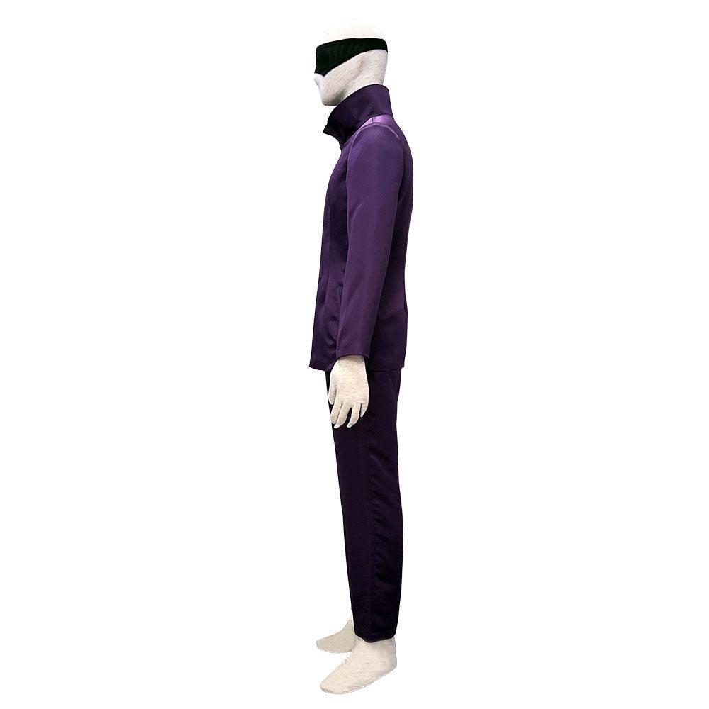 Gojo Satoru Outfit Jujutsu Kaisen Navy Blue School Uniform Cosplay Costume