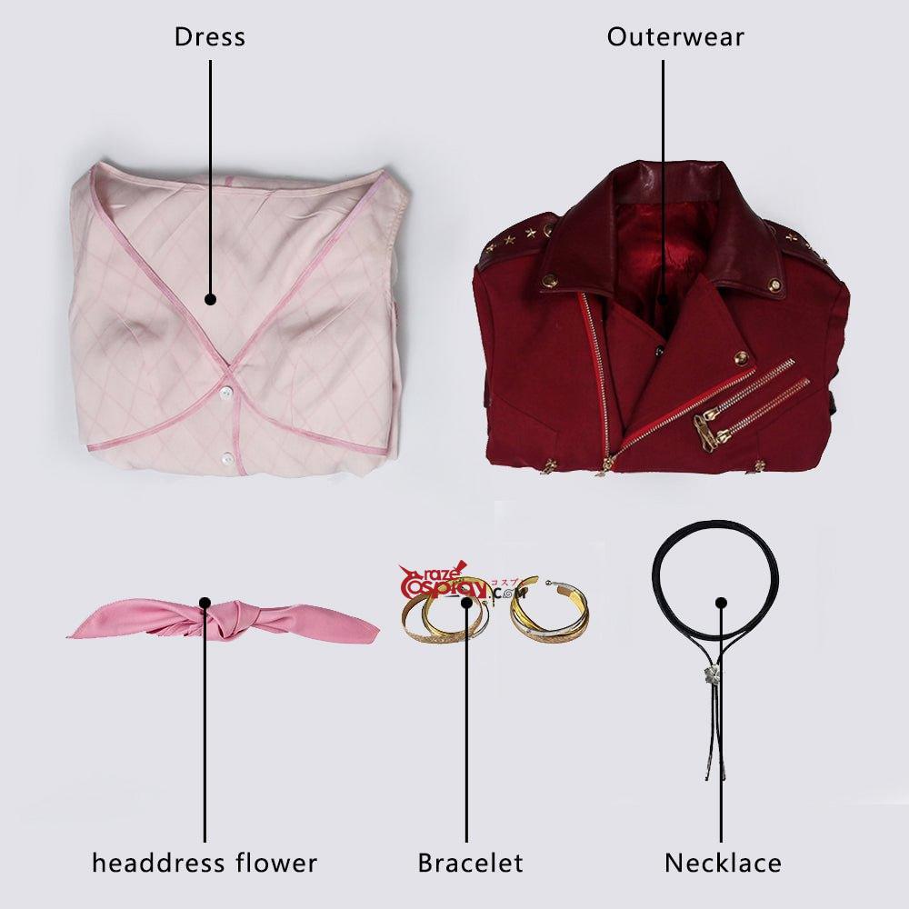 Aerith Gainsborough Dress Cosplay Costume