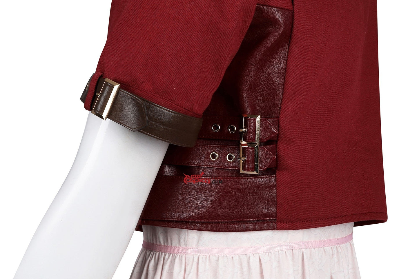 Aerith Gainsborough Red Dress Cosplay Costume