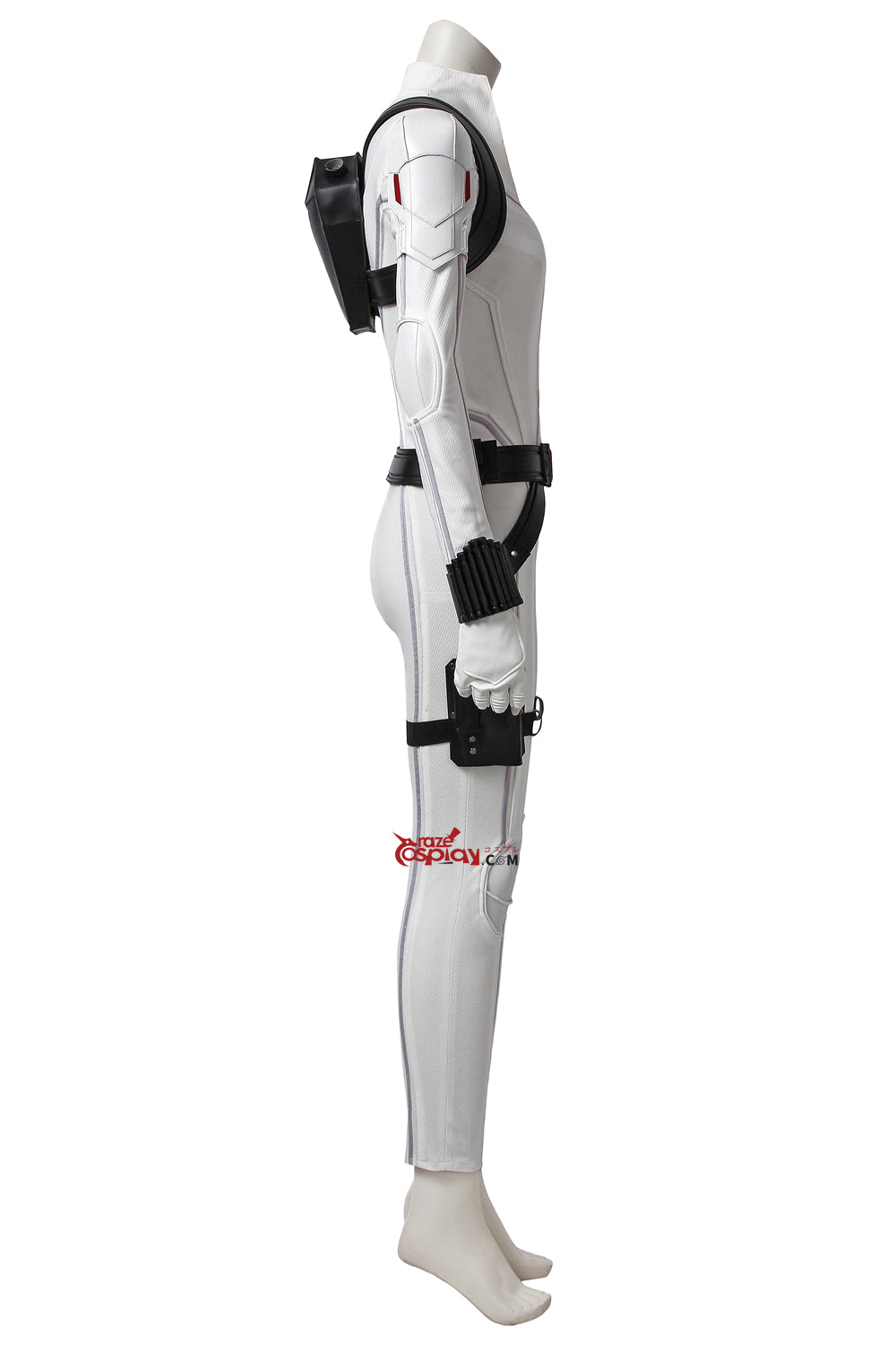 Natasha Romanoff  White Jumpsuit Cosplay Costume