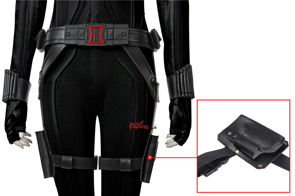Natasha Romanoff Black Outfit Cosplay Costume