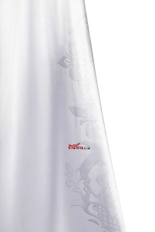 Aerith White Dress Cosplay Costume