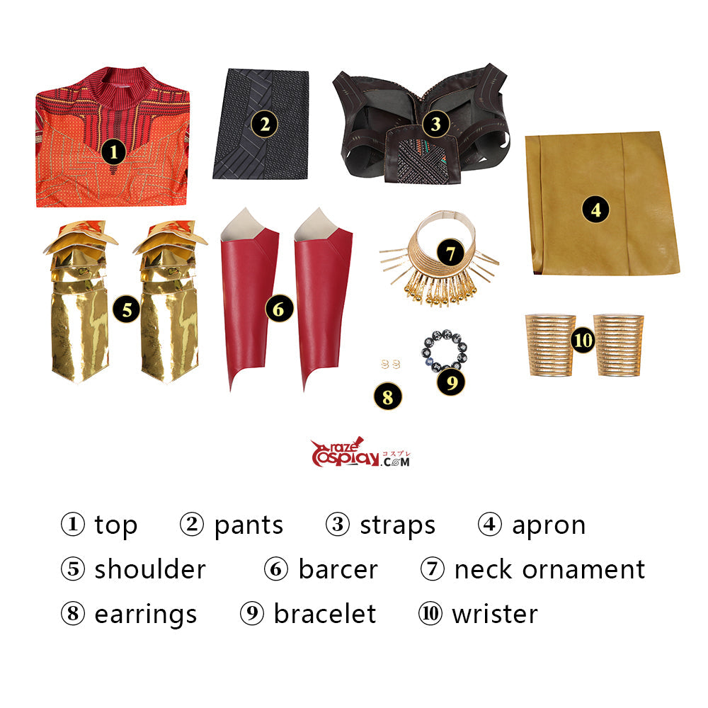 Dora Milaje Okoye Cosplay Costume