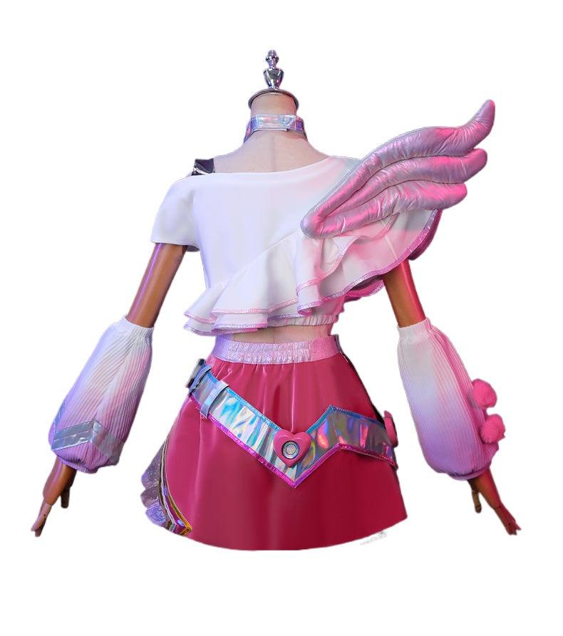 League of Legends LoL Lux Valentine's Day Dress Cosplay Costume