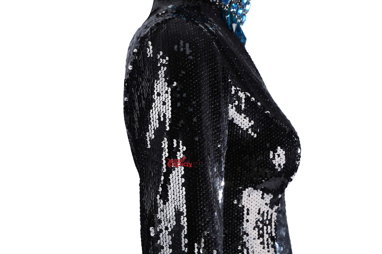 Queen Black Dress Cosplay Costume