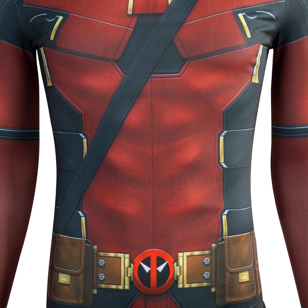 Deadpool 3 Wade Wilson Jumpsuit Cosplay Costume