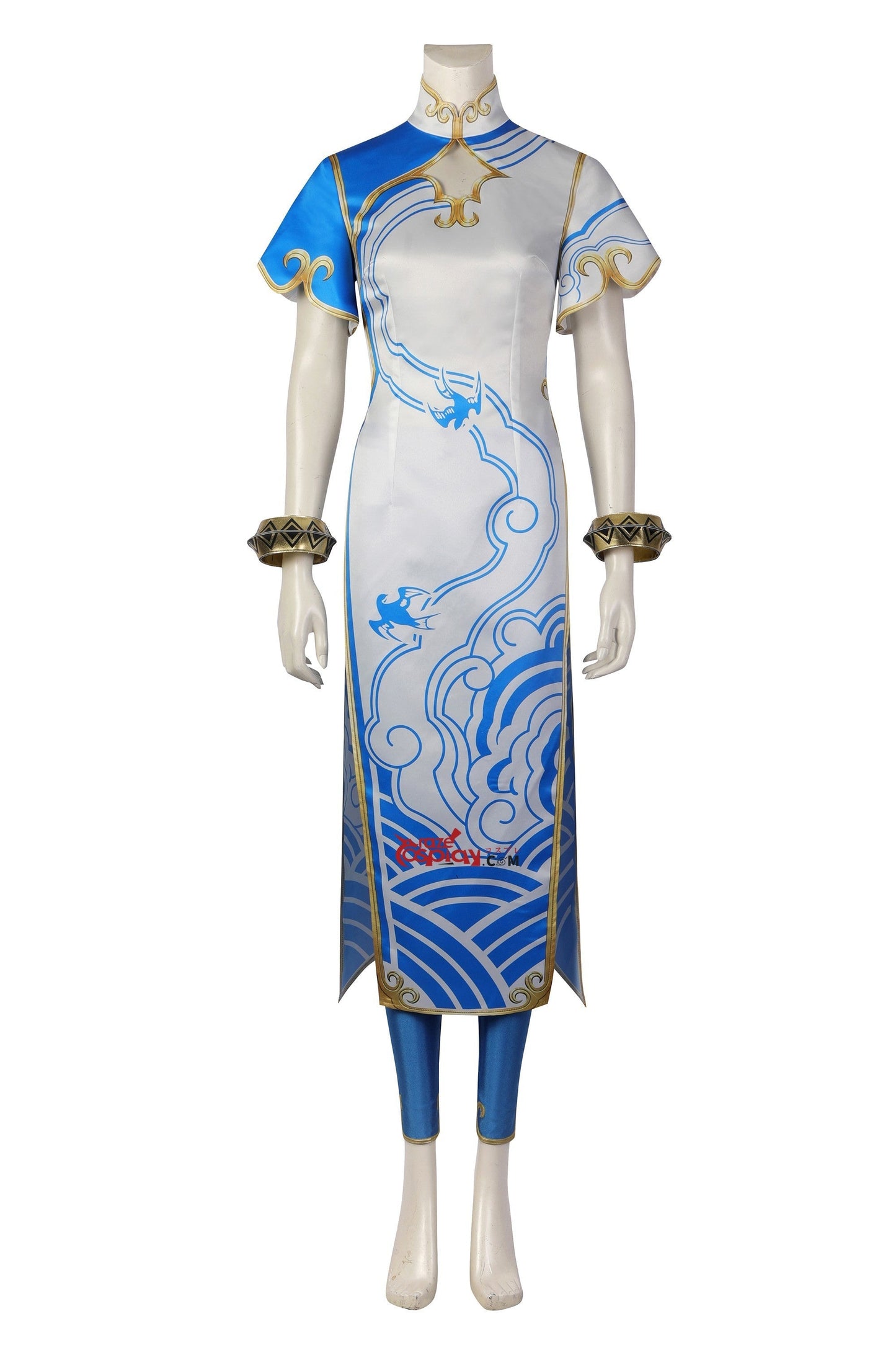 Chun Li Cheongsam Cosplay Costume