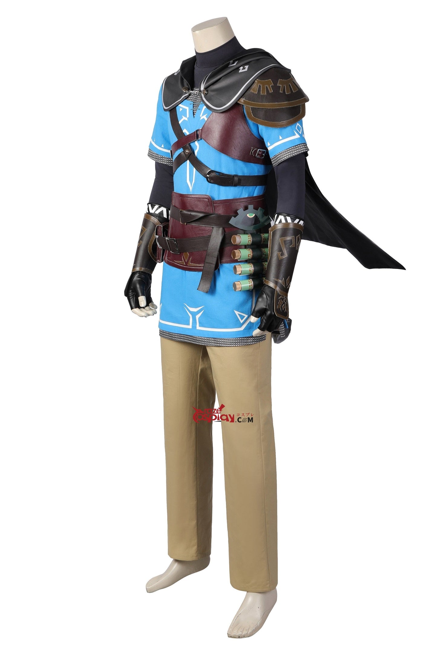 Zelda Link Blue Outfit Cosplay Costume