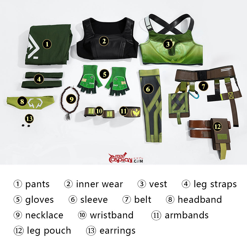 Vola Skye Cosplay Costume