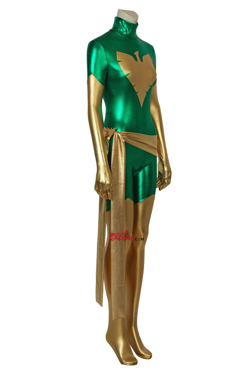 Jean Grey Green Jumpsuit Cosplay Costume