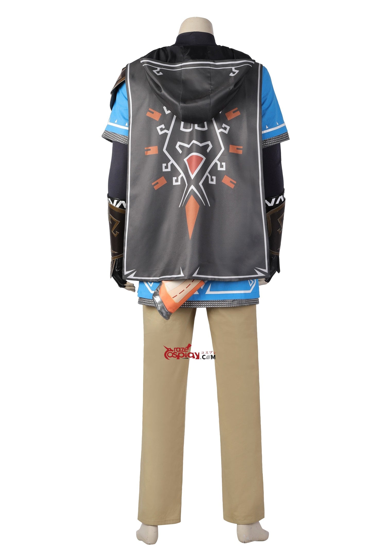 Zelda Link Blue Outfit Cosplay Costume