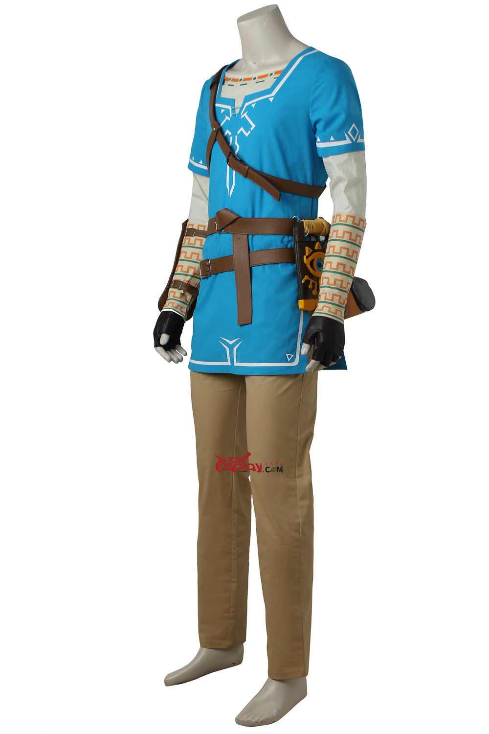Zelda Link Blue Outfit Cosplay Costume