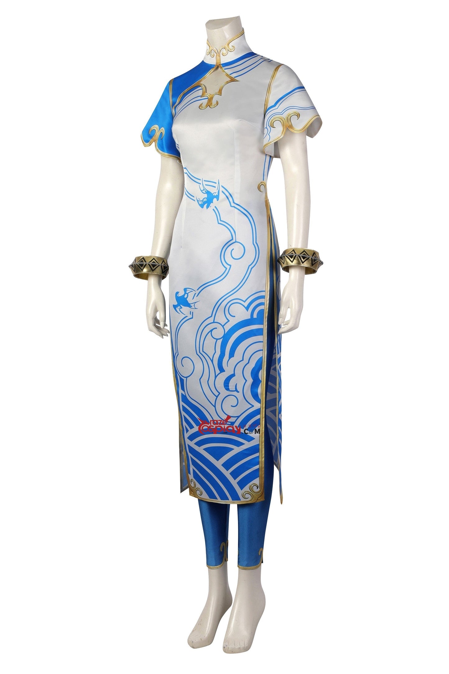 Chun Li Cheongsam Cosplay Costume