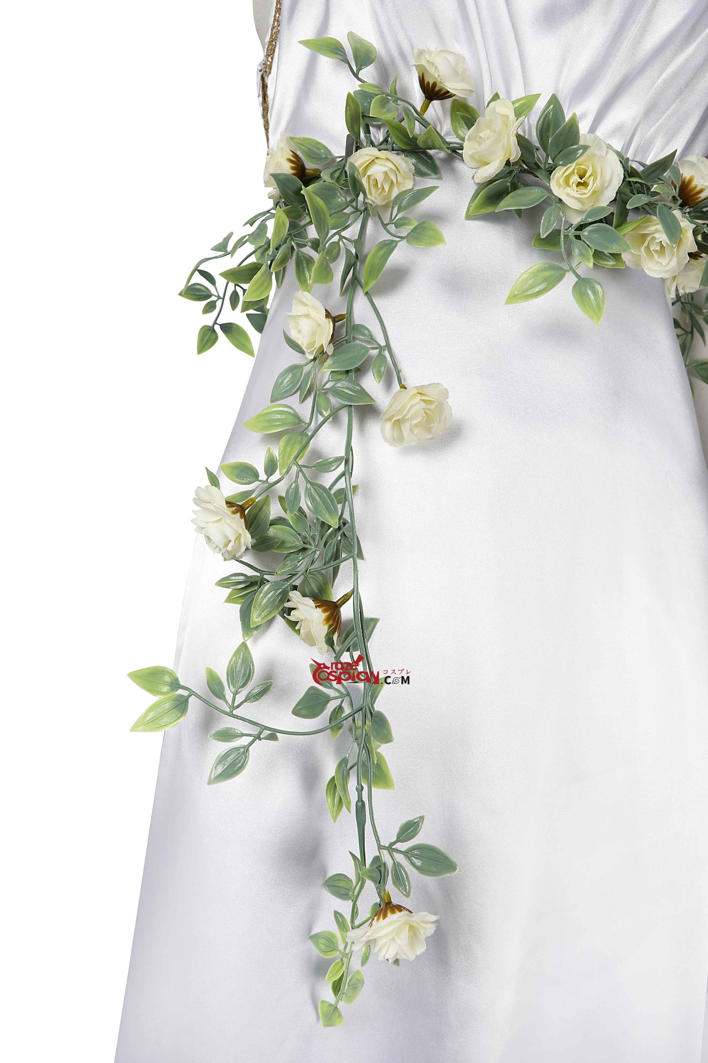 Aerith White Dress Cosplay Costume