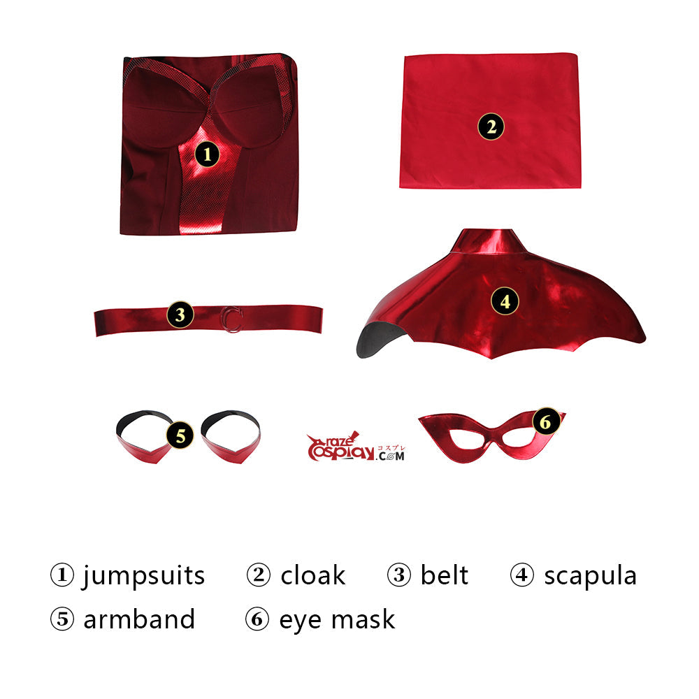 Crimson Countess Cosplay Costume