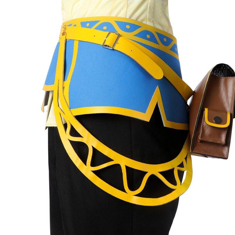 Princess Zelda Battle Dress Cosplay Costumes Halloween Suit