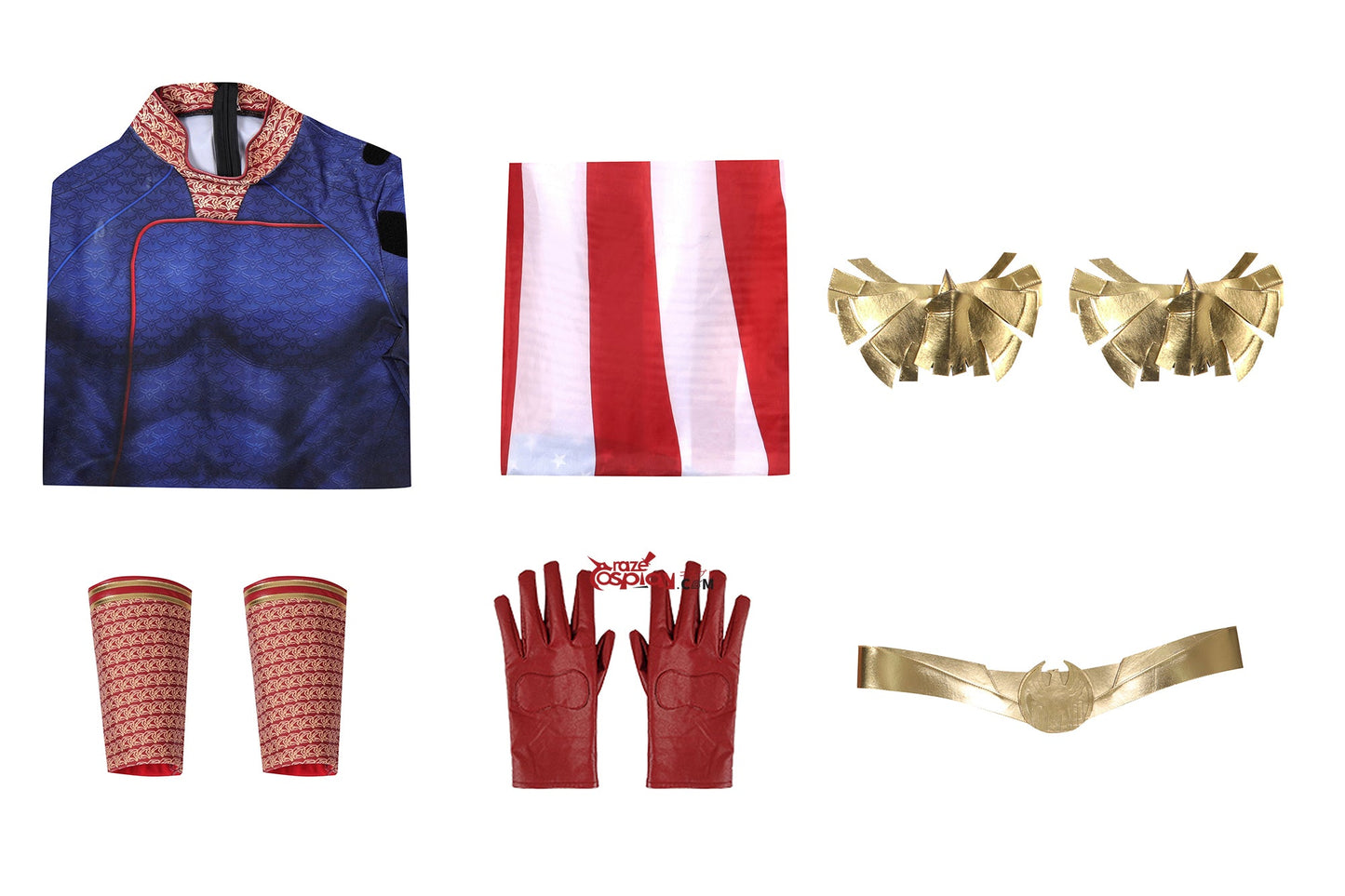 Homelander Jumpsuit Cosplay Costume