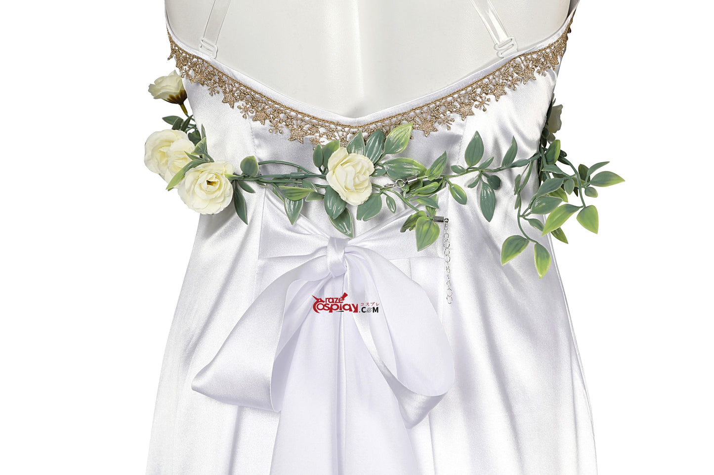 Aerith White Dress Cosplay Costume