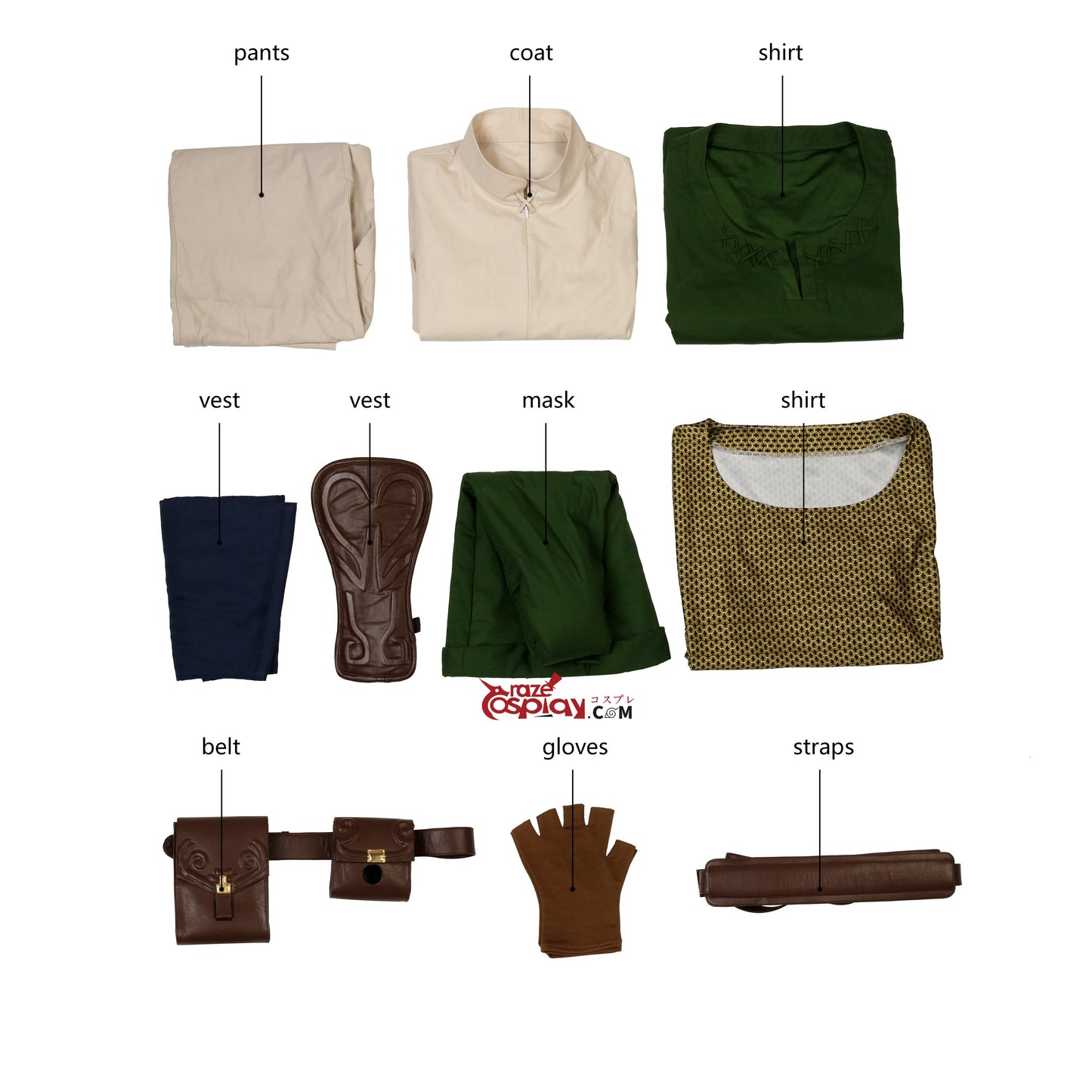 Zelda Twilight Link Cosplay Costume