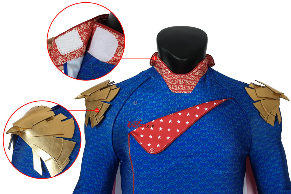 Homelander Jumpsuit Outfit Cosplay Costume