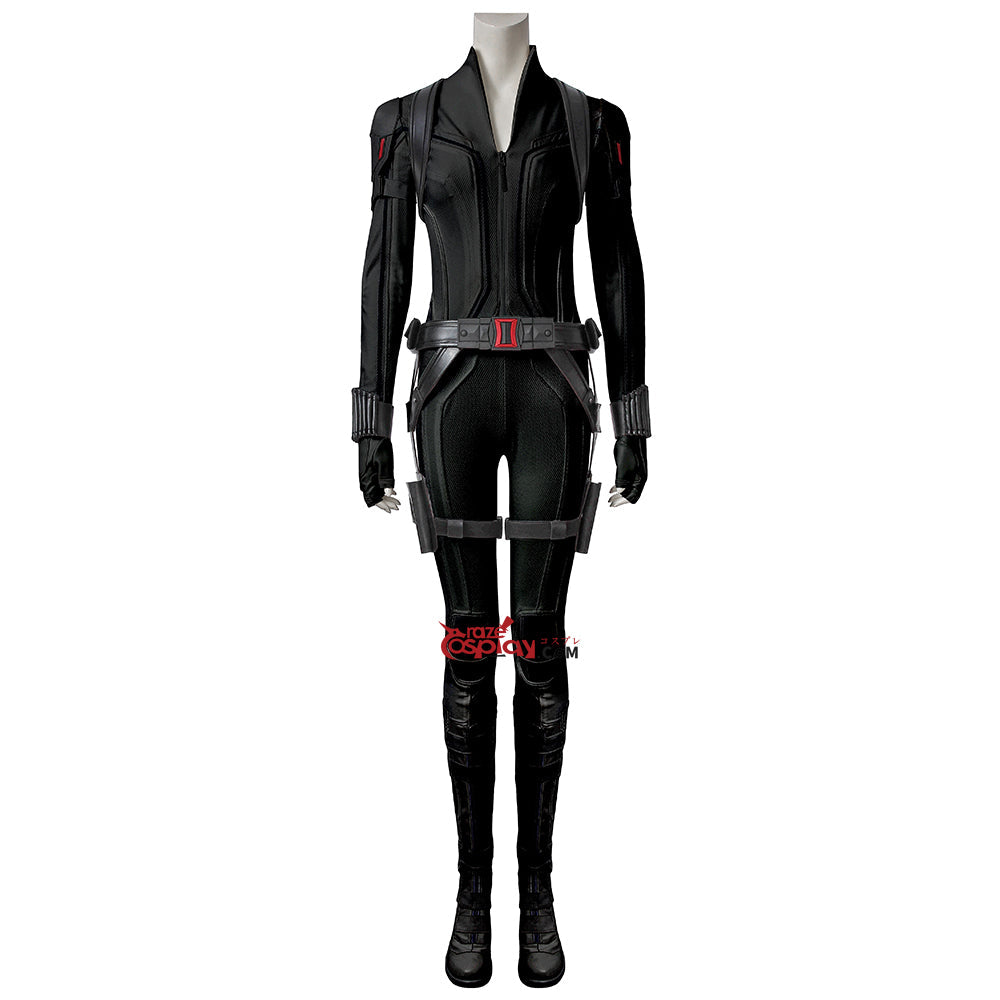 Natasha Romanoff Black Outfit Cosplay Costume