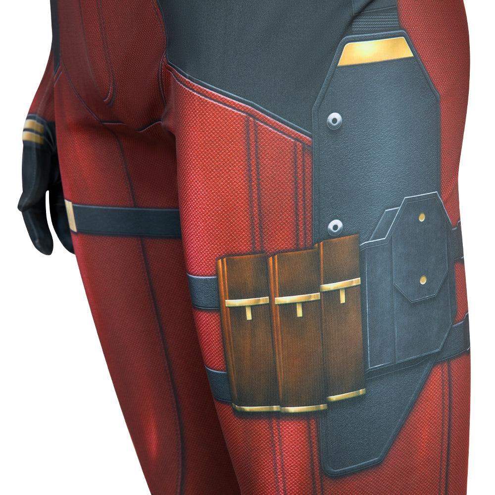 Deadpool 3 Wade Wilson Jumpsuit Cosplay Costume