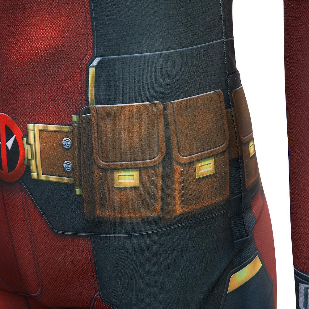 Deadpool 3 Wade Wilson Jumpsuit Cosplay Costume