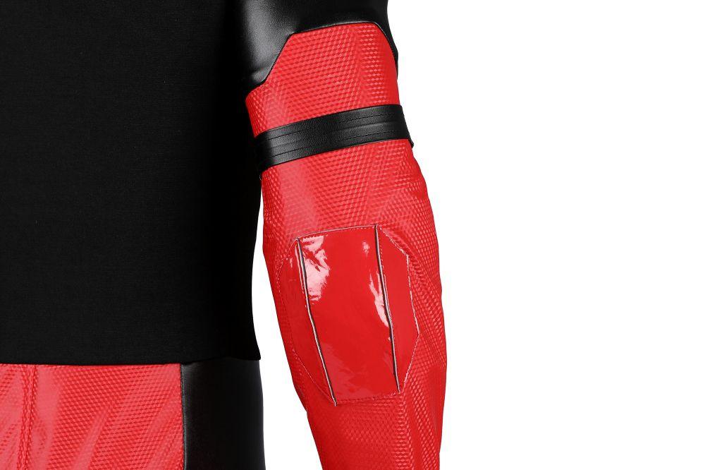 Deadpool 3 Parallel Universe Samurai Vibrant Red Wade Wilson Outfit Cosplay Costume