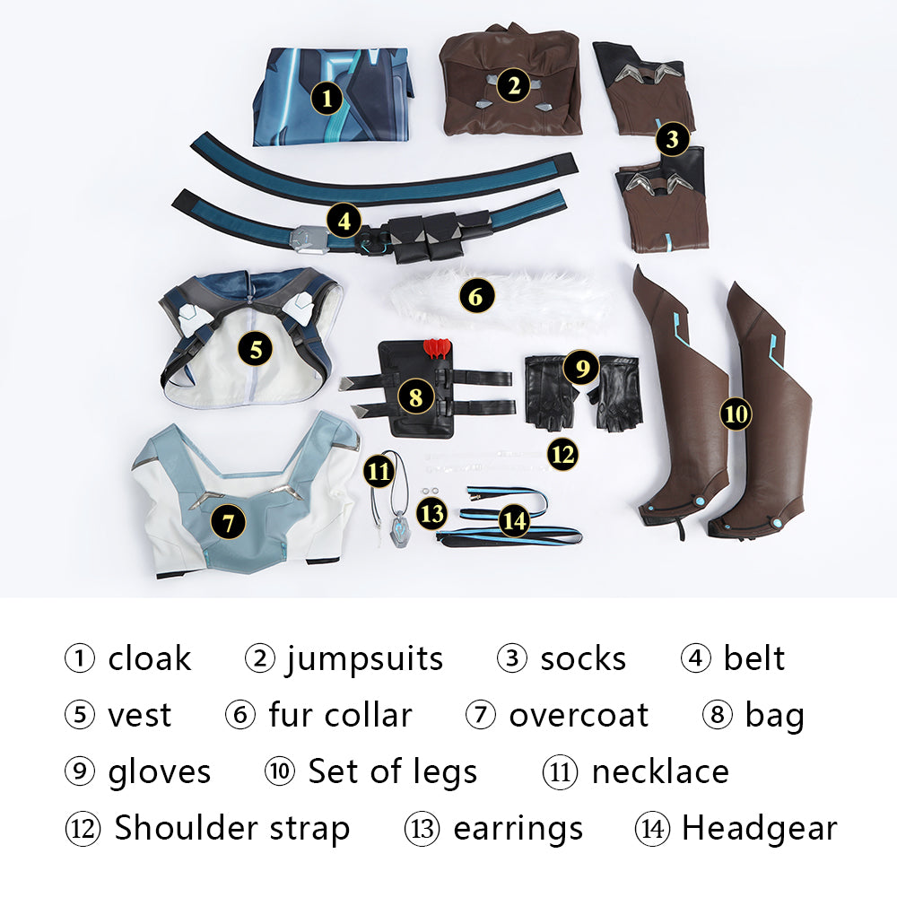 Freja Trial Cosplay Costume