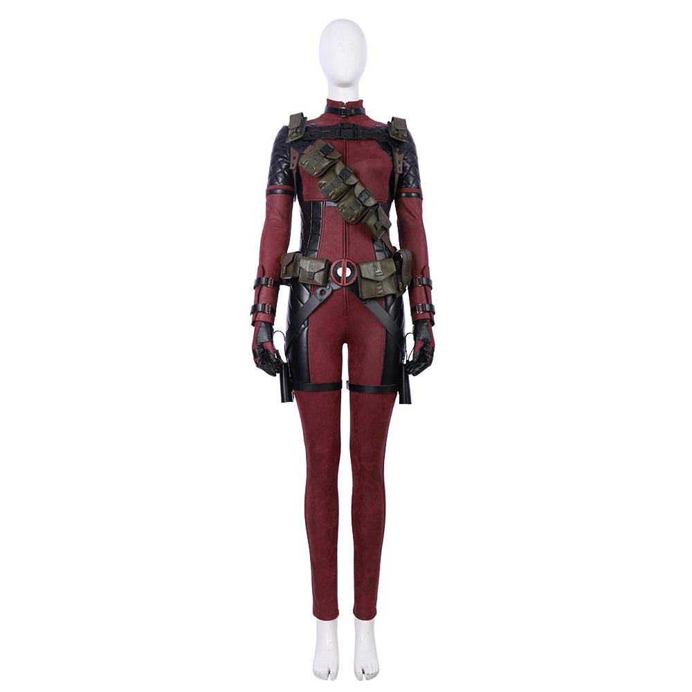 Female Deadpool Outfit Wade Wilson Cosplay Costume