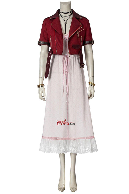 Aerith Gainsborough Dress Cosplay Costume