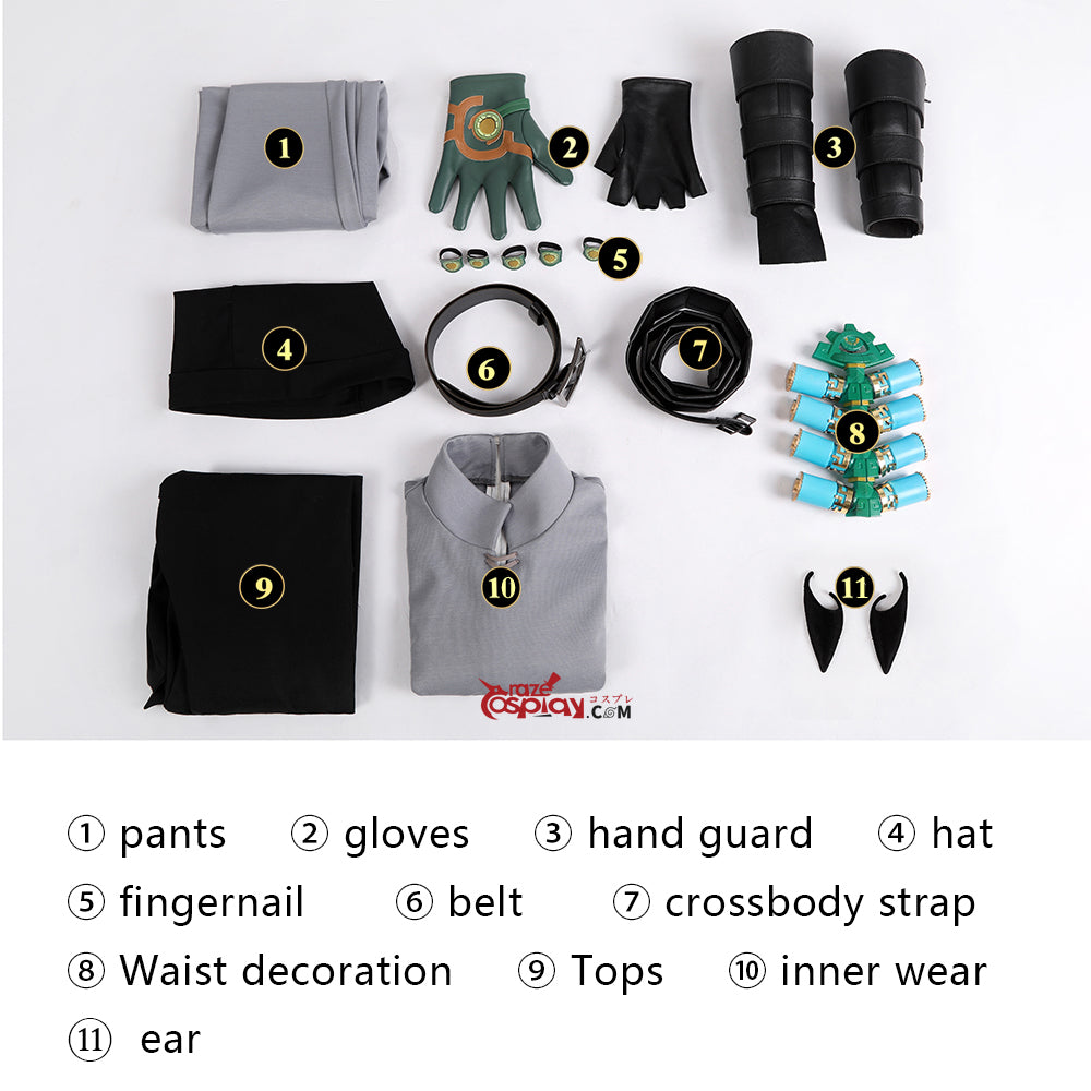 Zelda Dark Link Cosplay Costume
