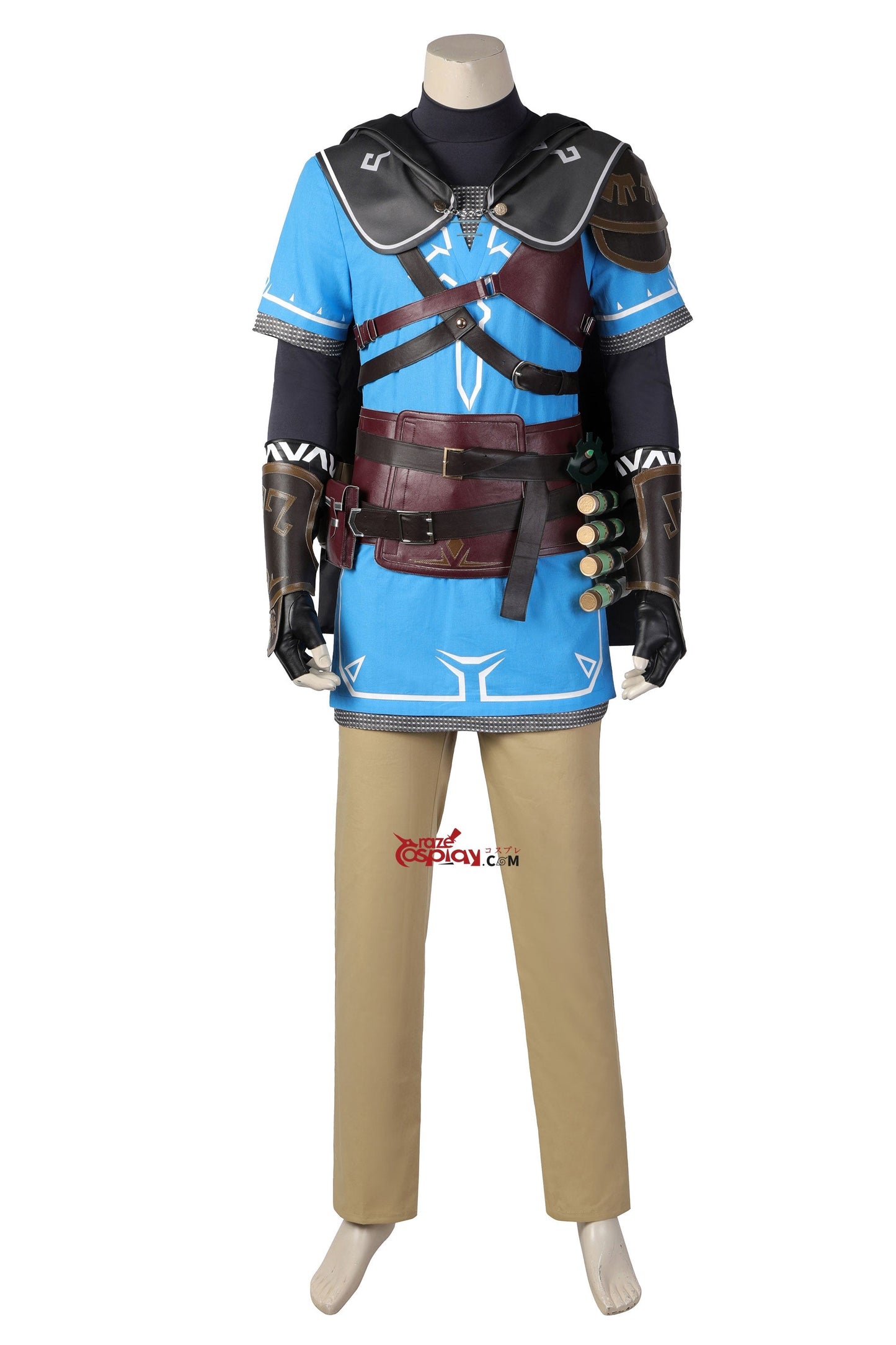 Zelda Link Blue Outfit Cosplay Costume