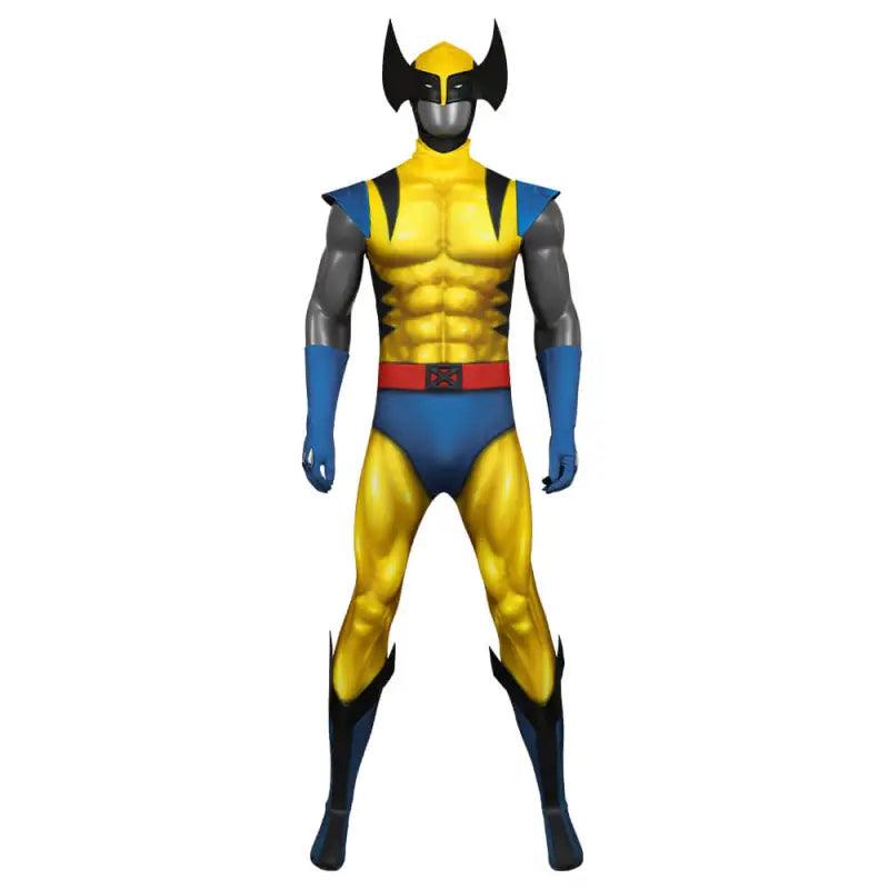 X Men 97 Wolverine Jumpsuit Cosplay Costume