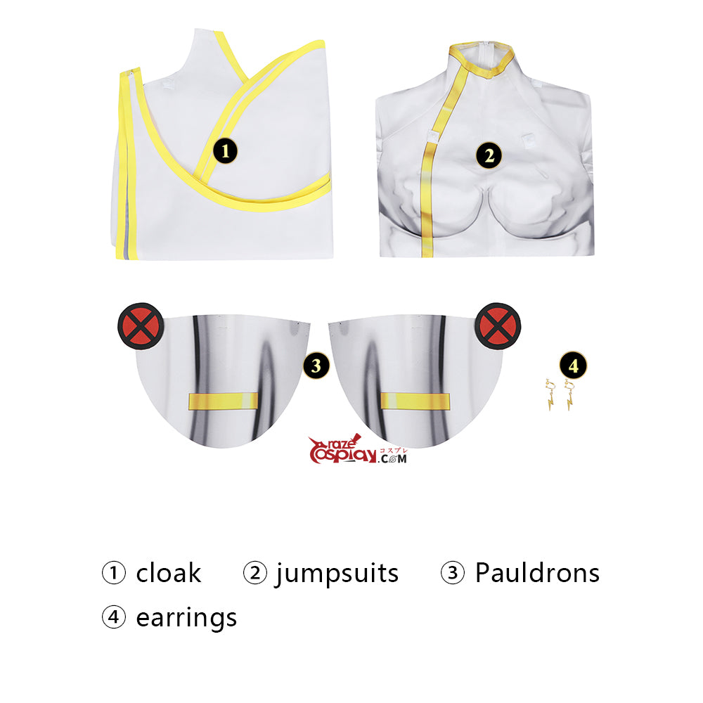 Ororo Munroe Jumpsuit Cosplay Costume