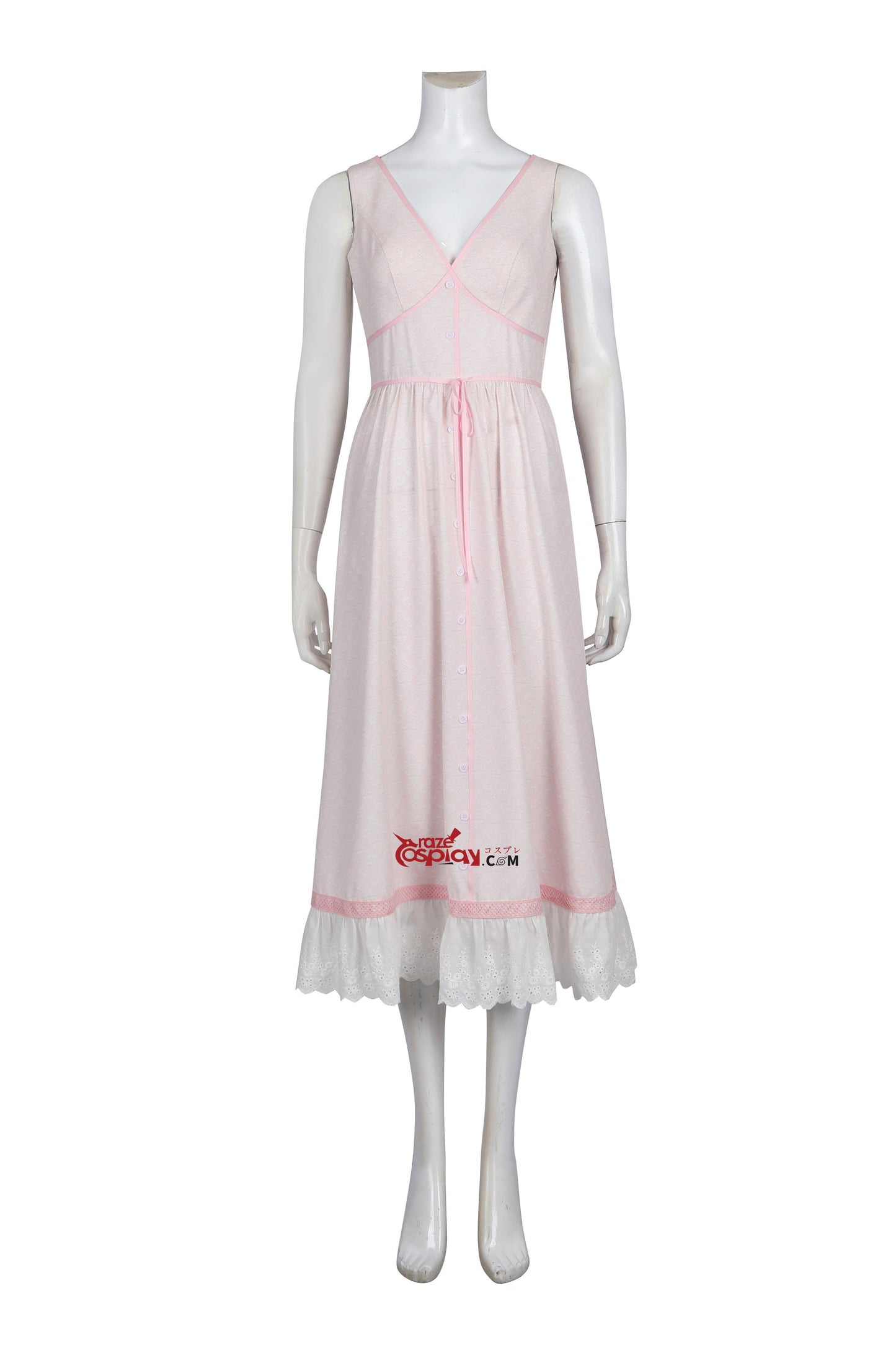 Aerith Gainsborough Red Dress Cosplay Costume
