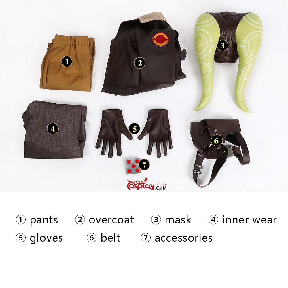 Hera Syndulla Outfit Cosplay Costume