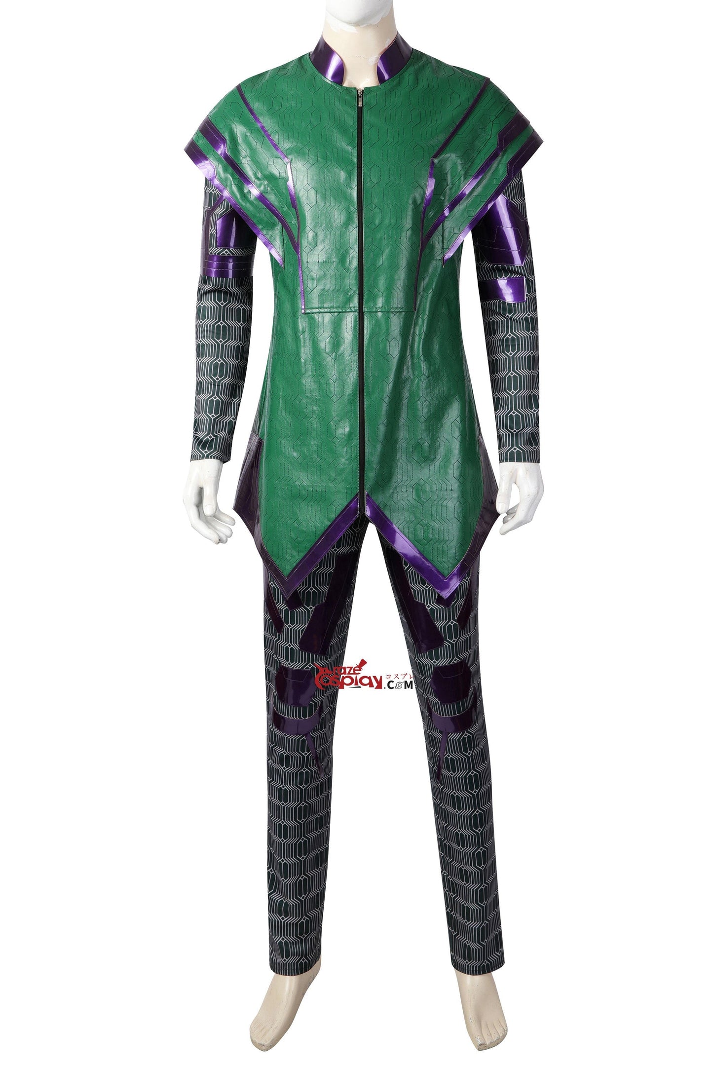 Kang Green Outfit Cosplay Costume