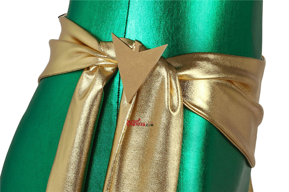 Jean Grey Green Jumpsuit Cosplay Costume